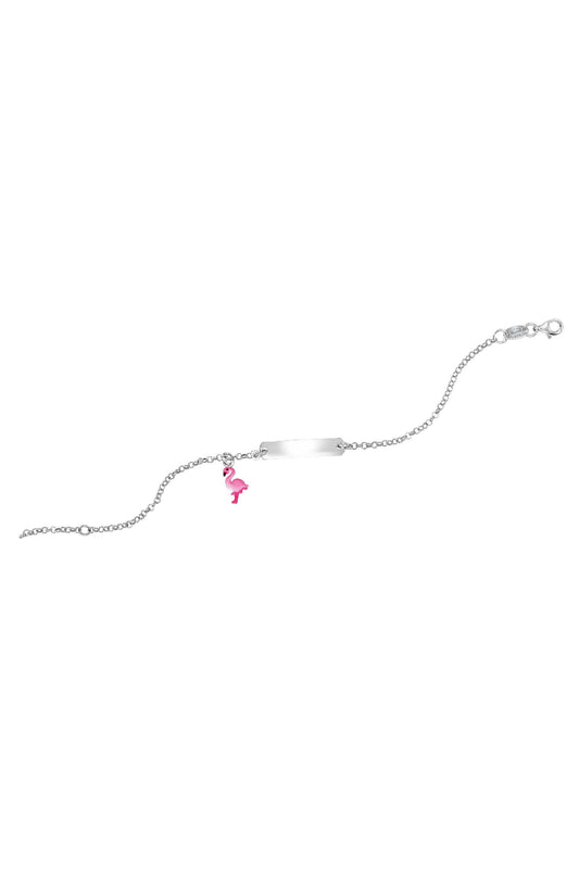 Scout Armband 925/- Sterling Silber rhodiniert Flamingo pink