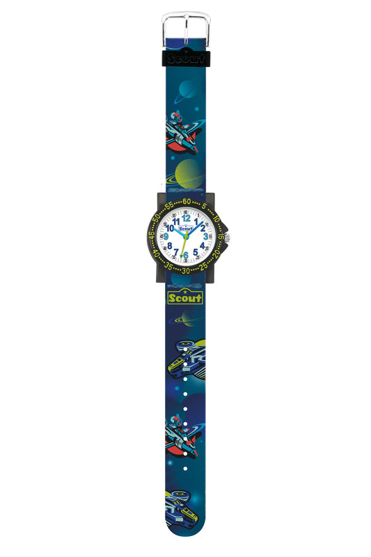 Scout Kinderuhr Serie The It-Collection Space blau