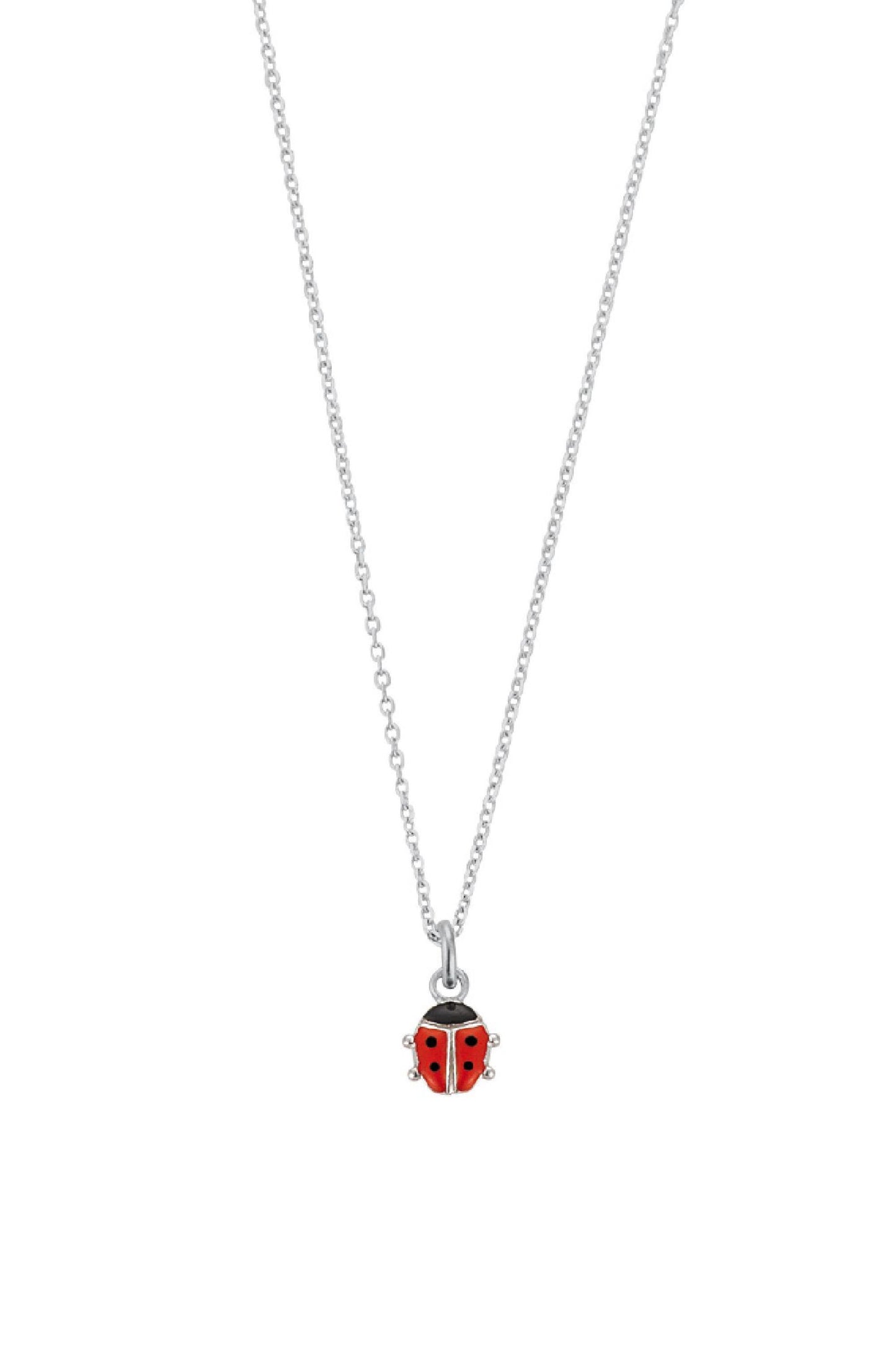 Scout Anhänger mit Kette 925/- Sterling Silber rhodiniert Marienkäfer