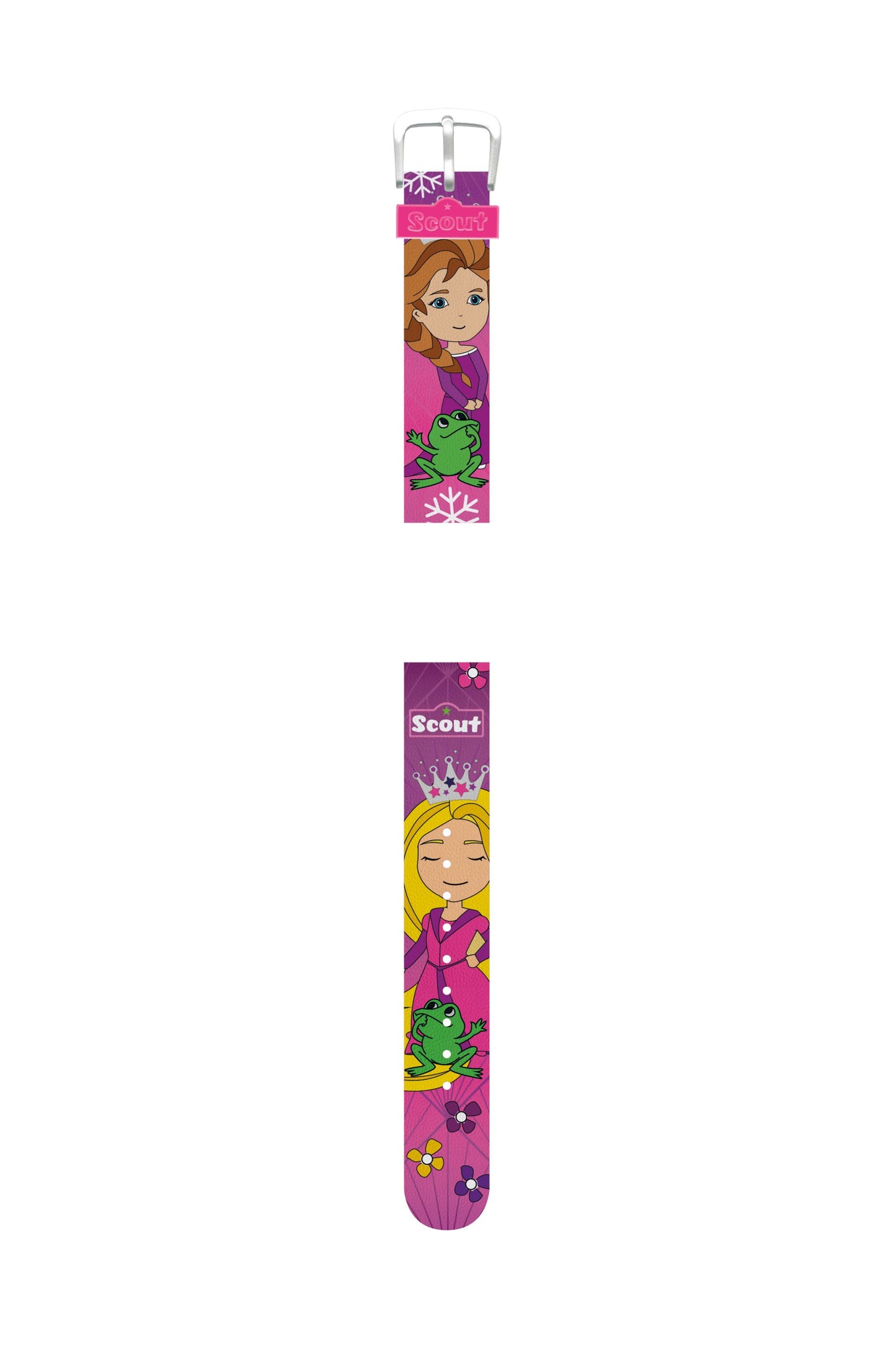 Scout Kunstlederband Serie Star Kids Motiv Frosch,Prinzessin