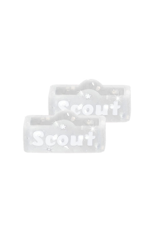Scout Ersatzschlaufen transparent Silikon 2-er Pack