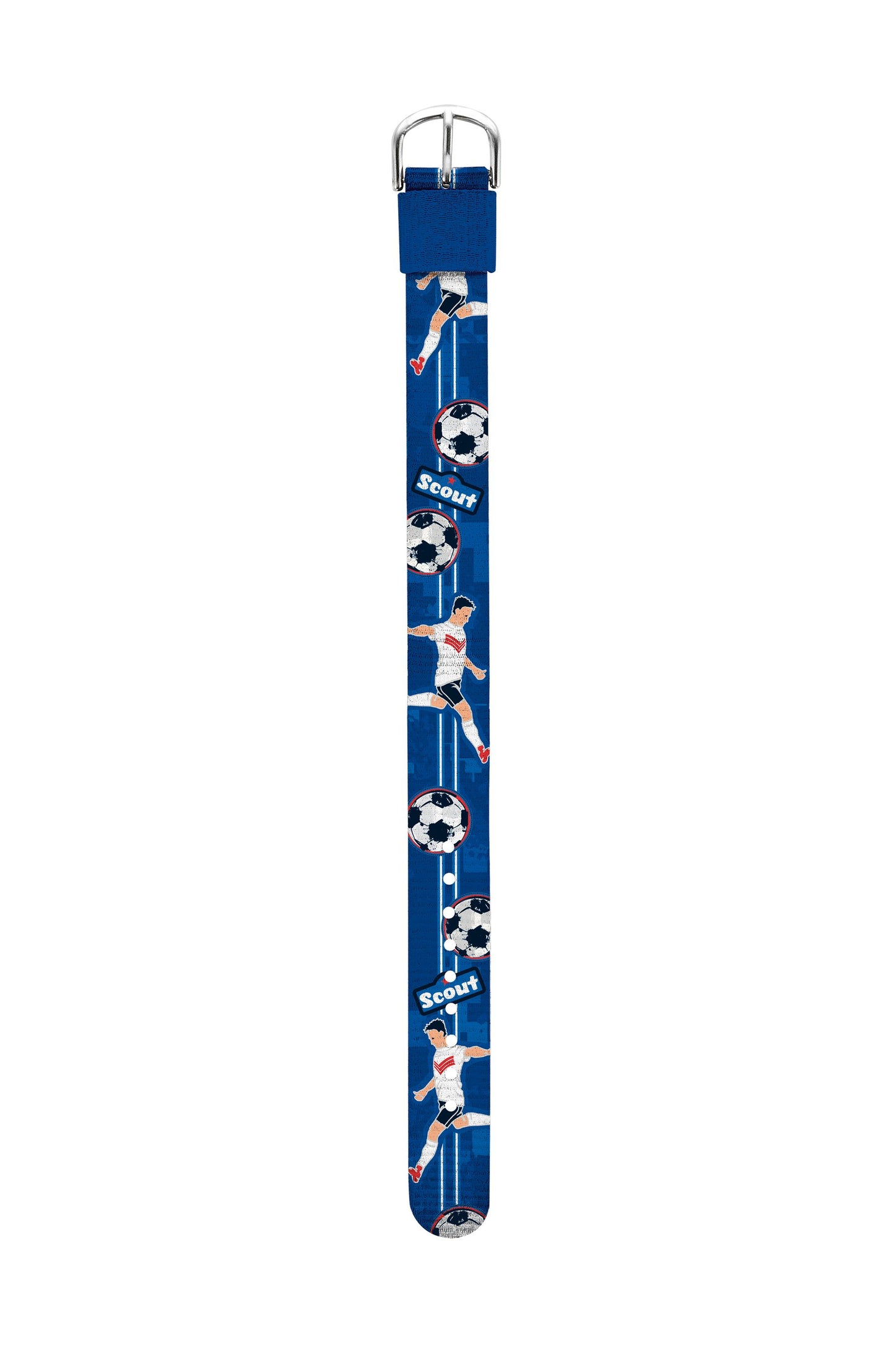 Scout Nylonband Serie Natoband 1-tlg. Motiv Fußballspieler