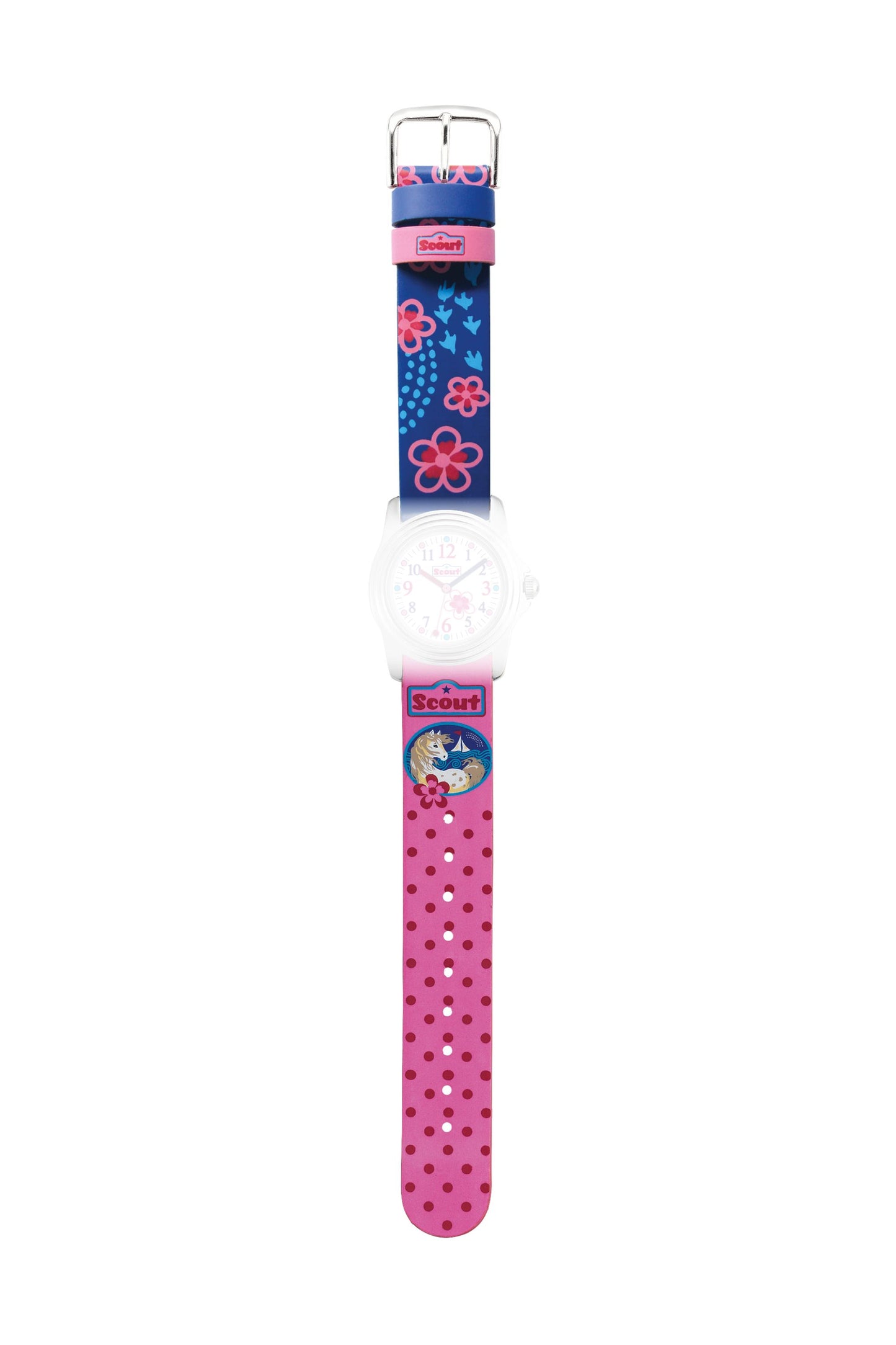 Scout Kunstlederband Serie Sweeties Flower pink