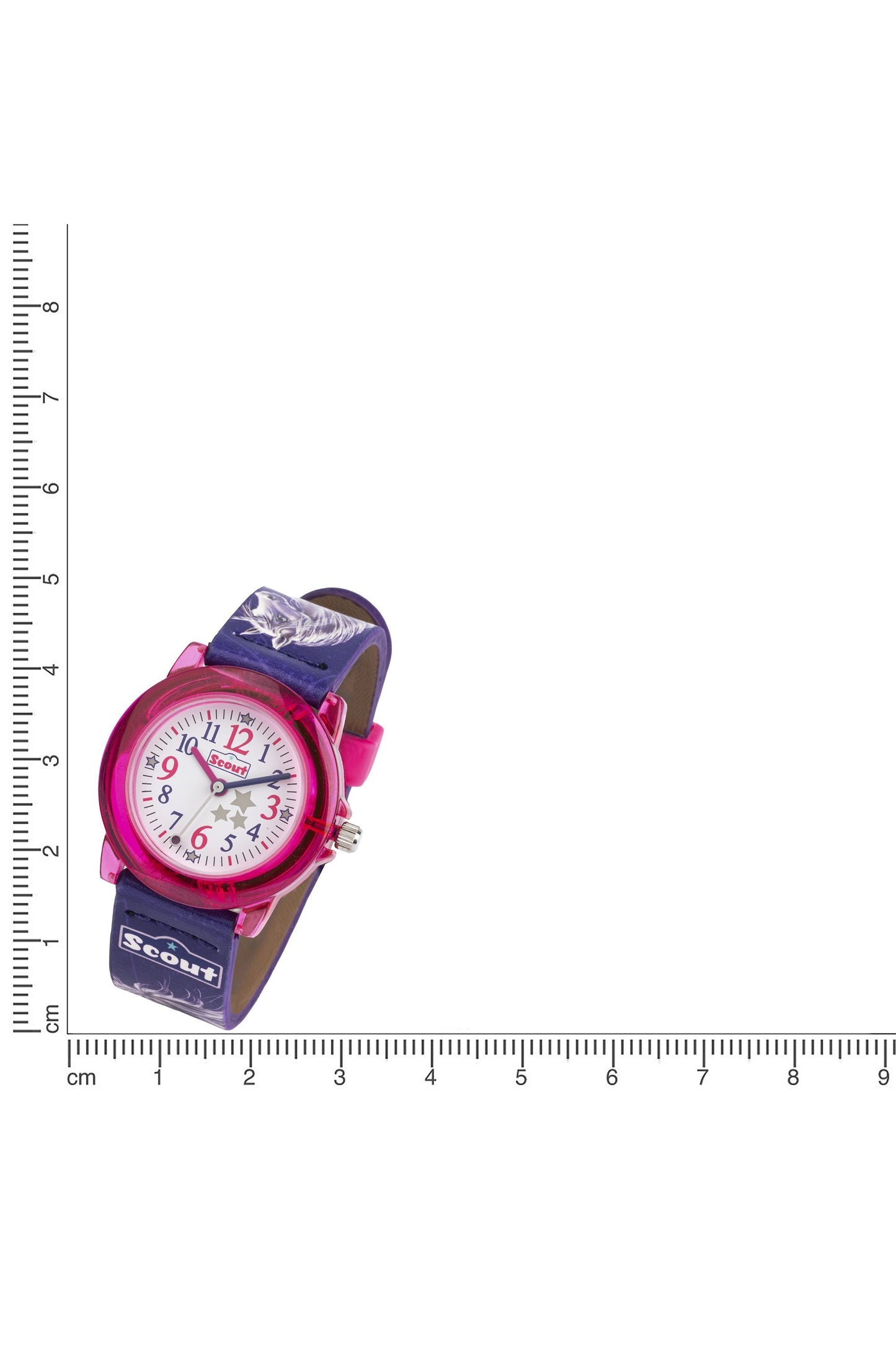 Scout Kinderuhr Serie Crystal Unicorn pink/lila