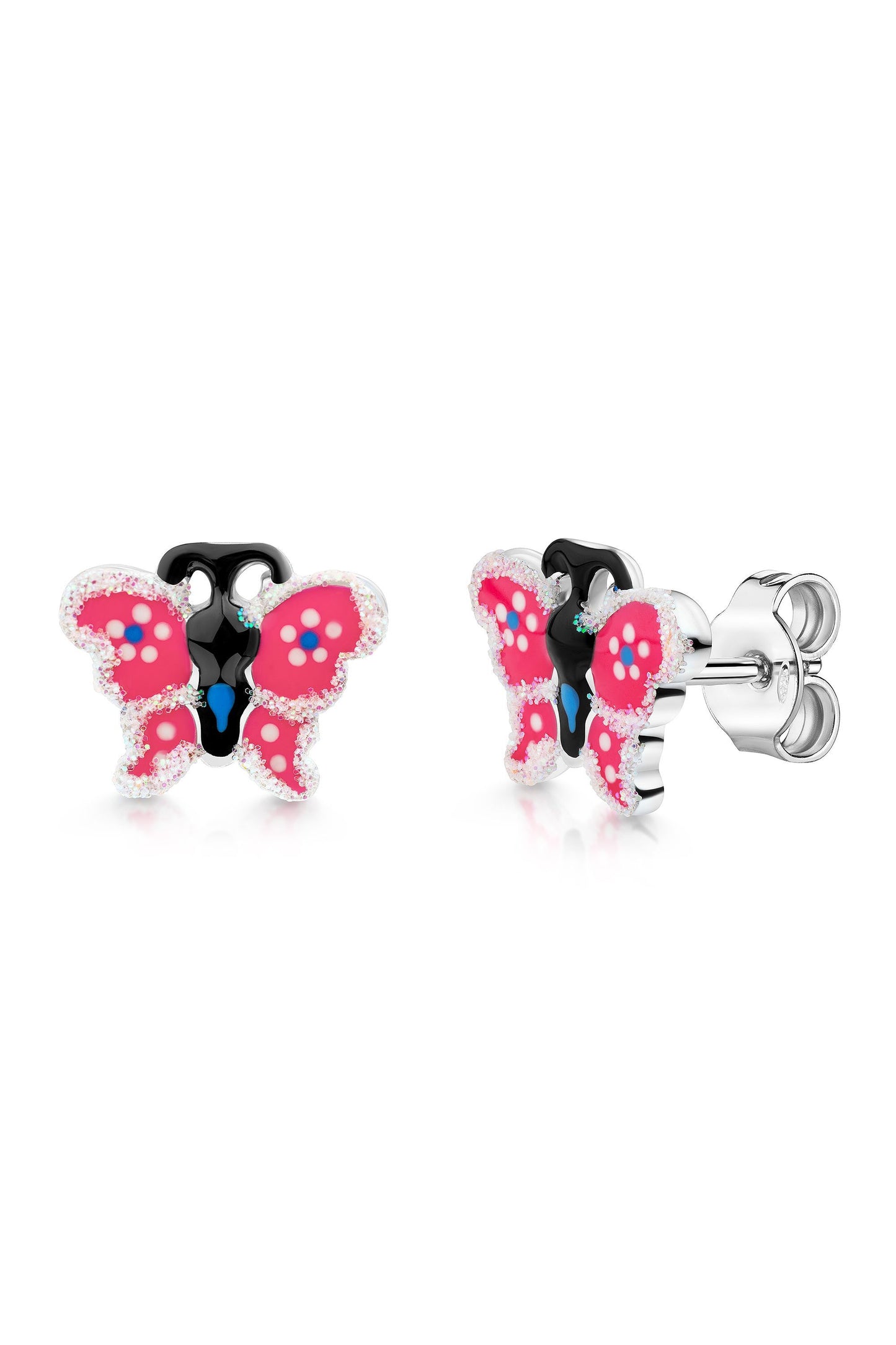 Scout Ohrstecker Schmetterling aus 925 Sterling Silber rhodiniert