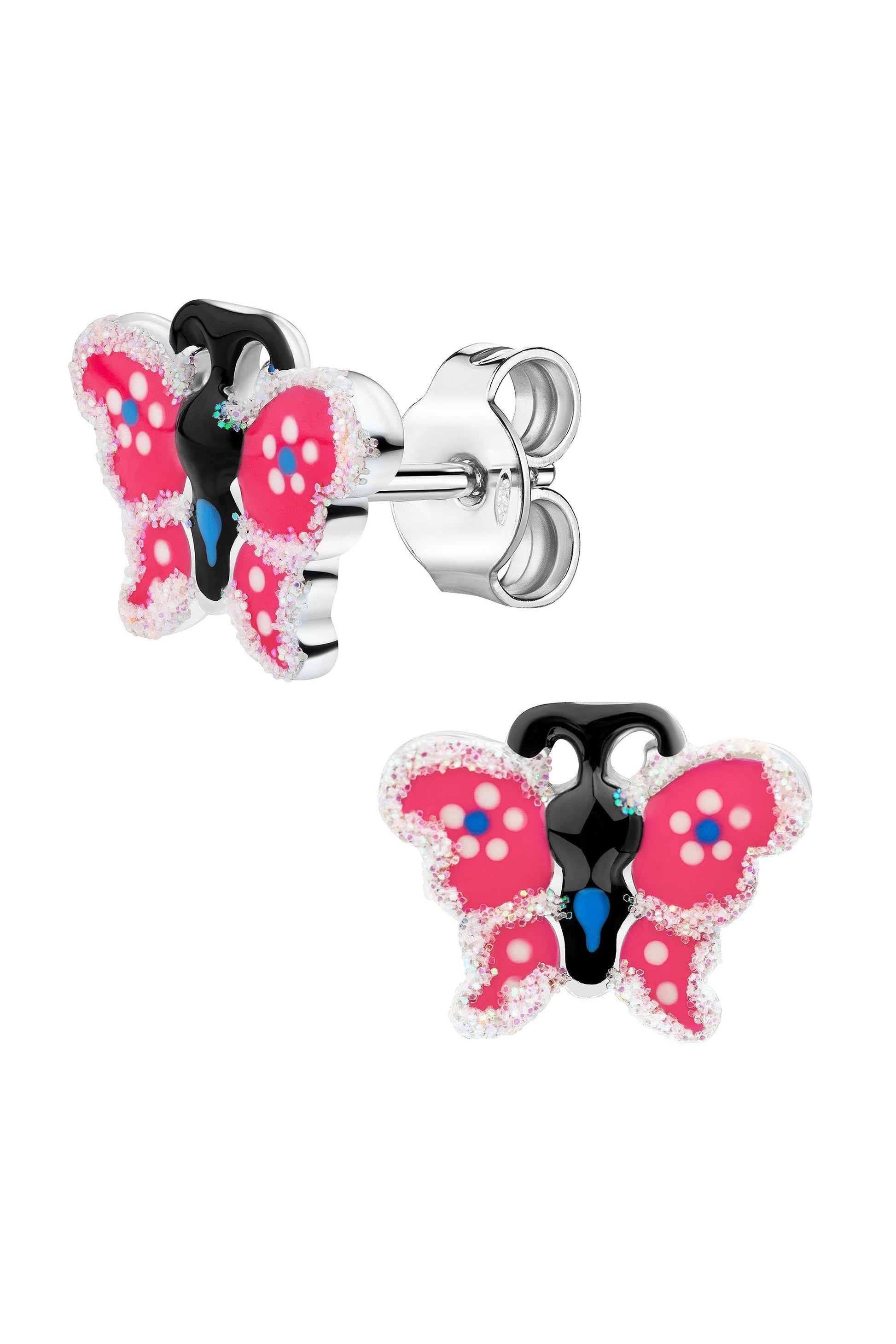 Kinder Ohrstecker mit Schmetterling Motiv von Scout aus 925 Sterling Silber