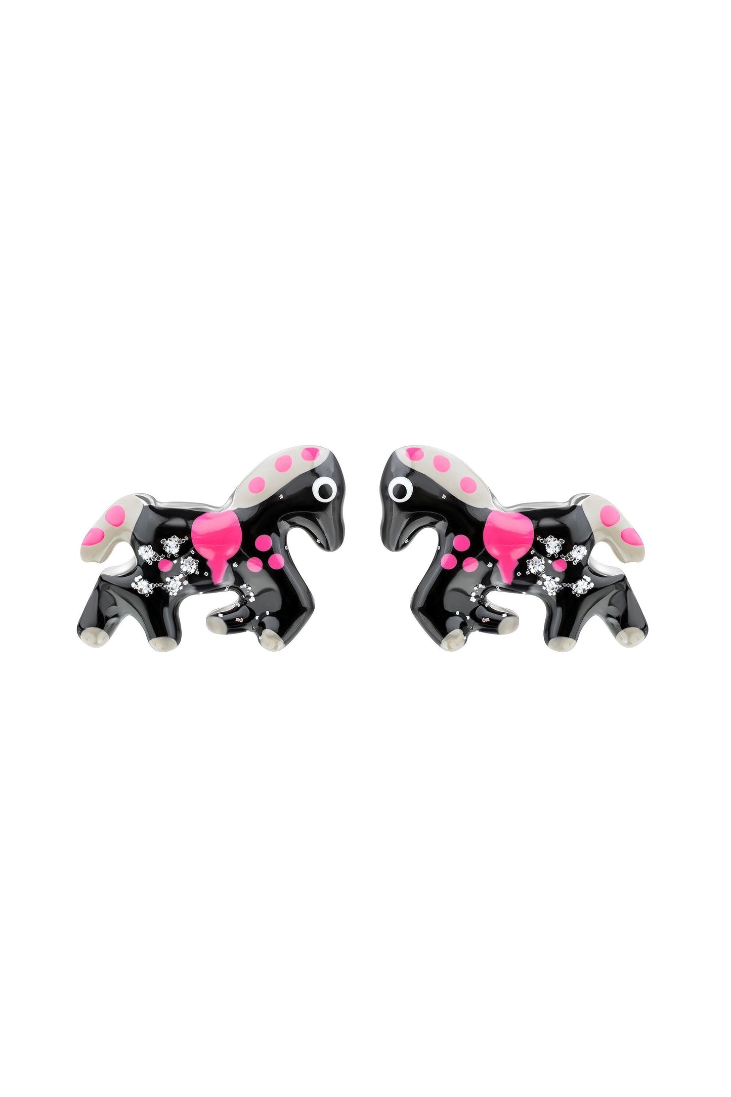 Kinder Ohrstecker mit Pferd Motiv von Scout aus 925 Sterling Silber