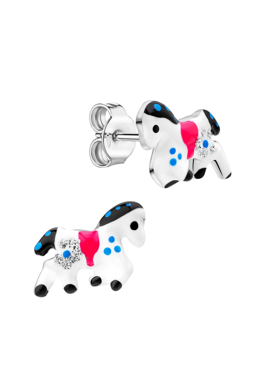 Scout Ohrstecker 925/- Sterling Silber rhodiniert Pferde