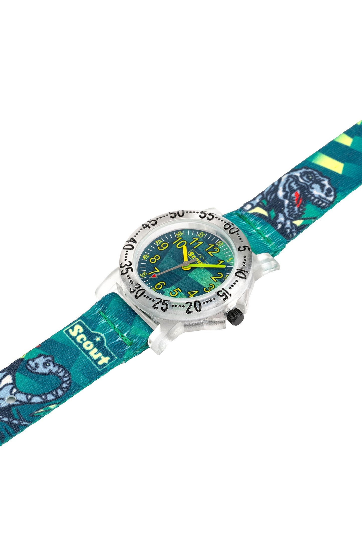 Scout Kinderuhr „IT-Collection“ mit Quarzwerk und Dinosaurier-Design