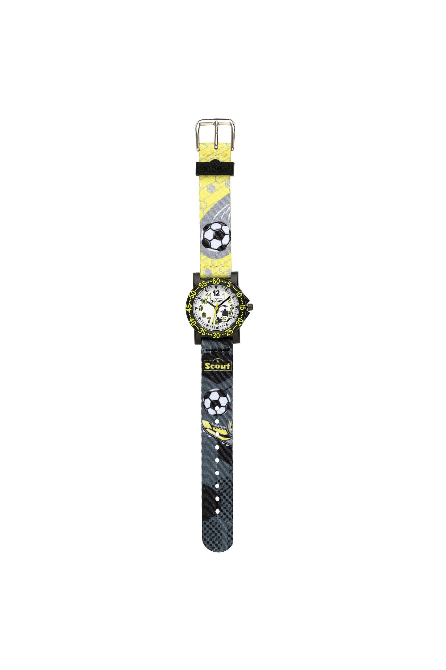 Scout Kinderuhr „The IT-Collection“ mit Quarzwerk und Fußball-Design