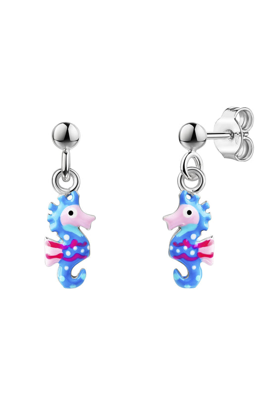 Scout Ohrhänger 925/- Sterling Silber rhodiniert Seepferd