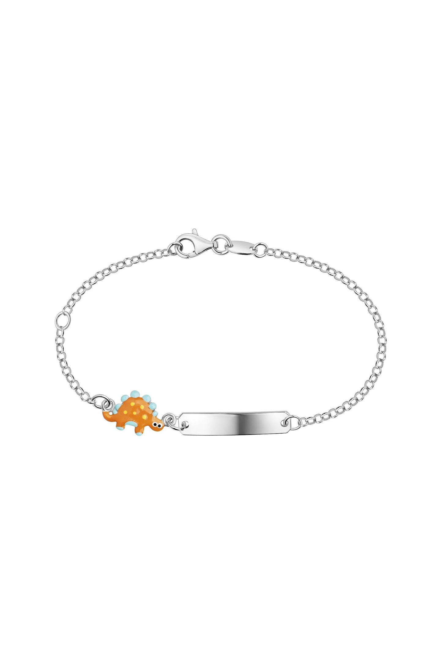 Scout Armband mit Dino Motiv in Rot aus 925 Sterling Silber rhodiniert